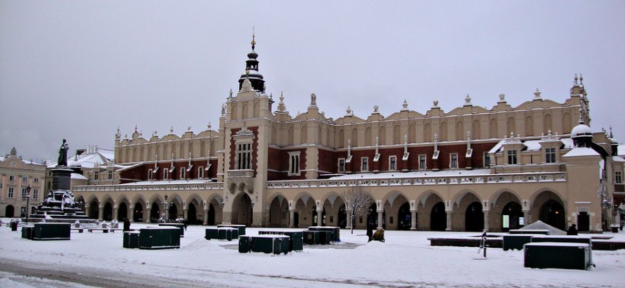 Kraków zimą